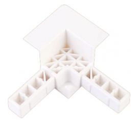 Соединительный уголок Агат VSN белый 4019.07 