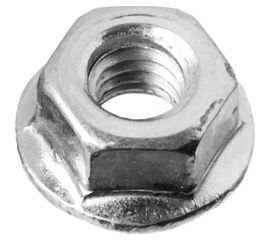 Гайка ЗУБР DIN 6923 с фланцем, M8, 5 кг, (примерно 742 шт.) кл. пр. 8, оцинкованная 303630-08 