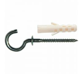 Крюк-шуруп ЕВРОПАРТНЕР Zn d3,5хL70 мм, с манжетой 2 шт. 13 3009 1 