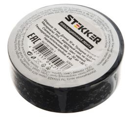 Изоляционная лента STEKKER 0,13x19 мм, 10 м, черная, INTP01319-10 32834 