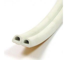 Самоклеящийся уплотнитель Sila D-профиль, 12 м, белый W12 SILADW12 