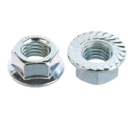 Гайка с фланцем ZAMETAL М20 8.0 DIN 6923 оц., с насеч. уп. 40 шт ZA083287 