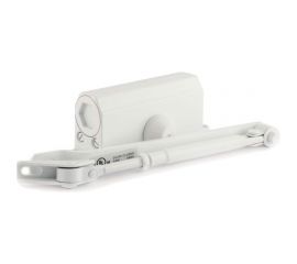 Доводчик НОРА-М №2S до 50 кг, белый 4984 