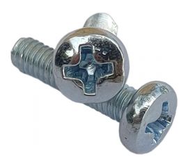 Винт ZAMETAL М4х40 полукруг. гол., DIN 7985, оц., 500 шт ZA512604 