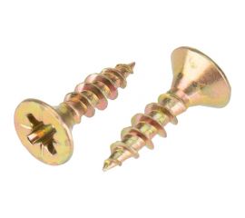 Универсальный саморез KRANZ 4x16, желтый цинк, 200 шт. KR-01-3311-024 