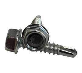 Саморез ZAMETAL 4,2x16 со сверлом и шестигранн. головкой, DIN 7504K, оц., уп. 1000 шт. ZA081382 