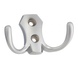 Мебельный крючок KERRON Д82 Ш45 В26, матовый хром KR 0020 SC 