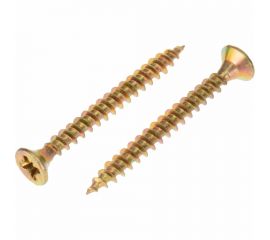 Универсальный саморез KRANZ 3,5x35, желтый цинк, 200 шт. KR-01-3311-005 