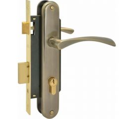 Врезной замок НОРА-М N100-85 К ст.бронза 8310 