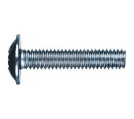 Винт ZAMETAL М8x45, с полусфер. гол. и прессш., DIN 967, оц., уп. 100 шт. ZA514523 