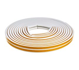 Самоклеящийся уплотнитель Sila D-профиль, 10 м, белый W10 SILADW10 