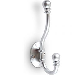 Мебельный крючок KERRON Д60 Ш130 В35, матовый хром KR 0180 SC 