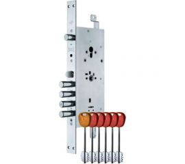 Врезной сувальдный перекодируемый замок Kale Kilit 476LR000001 476 LR CR 