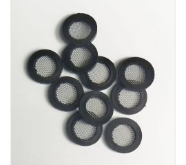 Резиновая прокладка Профитт 1/2"" с нержавеющей сеткой 19х10х2,5 мм - 10 шт. 2226230 