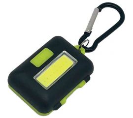 Походный фонарь брелок кемпинг КОСМОС 2Вт COBLED/3xAAA/корпус ABS-пластик/карабин, KOC204B 