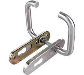 Комплект ручек с пружиной для противопожарных замков WindoorPro арт.1919 нерж. сталь 6276 