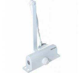Дверной доводчик DOORLOCK DL70 EN2/3/4 белый, вес двери до 90 кг, крепежные размеры 162-165мм х 19мм 75545 