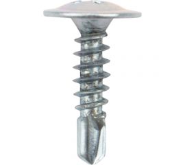 Саморез с прессшайбой KRANZ ПШС сверло, 4.2x16, 200 шт. KR-01-3362-003 