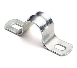 Металлическая двухлапковая скоба EKF d8-9 мм, 10 шт. PROxima sm-2-8-9-r 