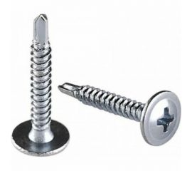 Саморез с пресс-шайбой BEFAST 4.2х32 наконечник сверло, цинк, 10 кг C1103210S 