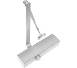 Доводчик DOORLOCK DL210 BC size 2-5 серебристый, с регулир. функциями тормоза открывания, усилия закрывания 75517 