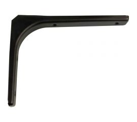 Угловой кронштейн Amig чёрный 4-150х100 