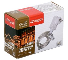 Блок питания Vegas 220 V 24 V мощность 12 W 55045 