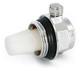 Автоматический воздухоотводчик Uni-Fitt 1"" левый, для радиаторов, никелированный 233C4L00 