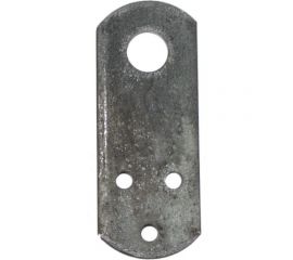 Проушина для замка Lucky Guy прямая, d=16 мм, 100x40 мм, б/покр. 801 05 10040 5 