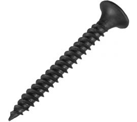 Саморез BOHRER весовой 3,5х41 гипсок металл, частый шаг резьбы, оксид. 1кг SWGM-3,5х41-1 