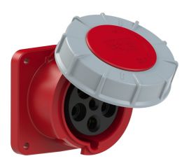 Встраиваемая розетка PCE 63А 400V 3P+N+E IP67 335-6 
