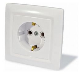 Розетка скрытой установки ООО МПО Электротехника 1 мест. с з/к 2739 