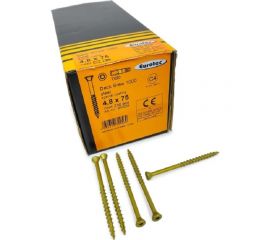 Саморезы Eurotec Deck Srew 1000 4.8x75 TX20, потай, 250 шт. 945204 