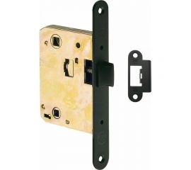 Дверная сантехническая защелка Amig черная 4000-70 NE 