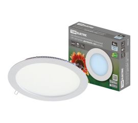 Светодиодный ультратонкий встраиваемый светильник TDM "Даунлайт" СВО белый 6 Вт 4000К SQ0329-0028 