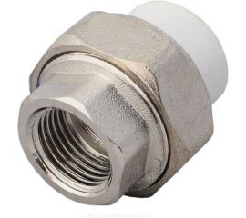 Комбинированная муфта VALFEX PP-R белая, разъем 20х1 дюйма ВР 10155125 127-0210 