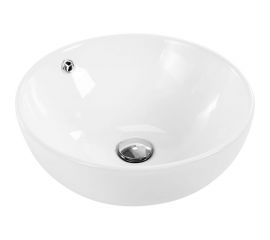 Керамическая накладная раковина BelBagno круглая BB1077 