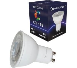 Светодиодная лампа Наносвет LH-MR16-60/GU10/940/38D, 6Вт, GU10, 600Лм, 4000K, Ra95, L038 