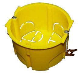 Подрозеточная коробка TWT в стену для суппорта 45x45, желтая BX45x45-YL 