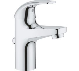 Смеситель для раковины GROHE BauCurve со сливным гарнитуром 32805000 