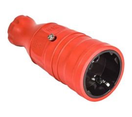 Переносная розетка IEK Omega рбп14-1-0м ip20, красная OM-KR20-16-20-P1-00-K04 