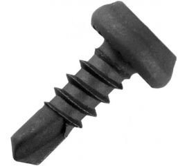 Саморез по металлу МЕТАЛЛСЕРВИС 3.5x11 со сверлом, оксидированный, 7.5 кг 1231389 