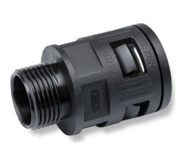 Муфта для гофрированных труб Weyer WQG-P13.5B/AD21.2 коннектор прямой, нар. PG13.5 WE0207900 