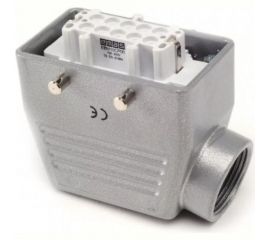 Розетка Emas боковой ввод, 10 полюсов, 16А, 400В. EBM10PU10 