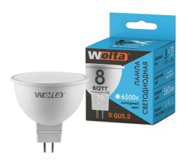 Лампа WOLTA LX MR16 GU5.3 8W 6500K 30WMR16-220-8GU5.3 