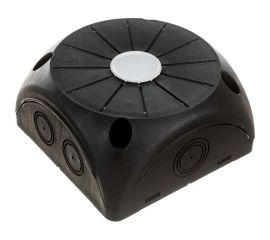 Монтажная (распределительная) коробка для видеокамер Промрукав черная 100x100x50 1шт 60-0500-9005 