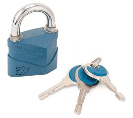 Навесной замок Авангард ВС2Д-50 ДИСКО синий d8 мм 2 756 