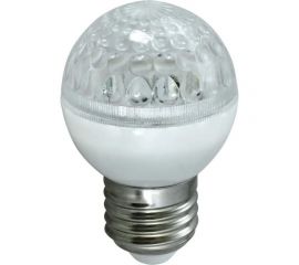 Светодиодная лампа-шар для украшения NEON-NIGHT диаметр 50 мм, цоколь е27, 10 LED, 1 Вт белая 405-615 