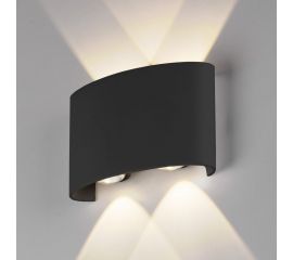 Садово-парковый светильник Elektrostandard 1555 TECHNO LED со светодиодами TWINKY DOUBLE чёрный a049672 