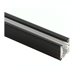 Шинопровод для трековых трехфазных светильников FERON черный матовый 2м Ш2000-2М 41115 